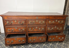 Load image into Gallery viewer, Antique Georgian 18th Century George III Oak Lancashire Mule Chest