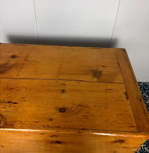 Load image into Gallery viewer, Antique Victorian pine trunk dating from the late 19th century.