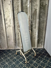 Load image into Gallery viewer, 1930s Art Deco Cheval Mirror, Industrial Function, Vintage Charm, Jazz Era