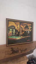 Load and play video in Gallery viewer, Game of Fate by Chris Consani vintage wooden sign, plaque, Hollywood, Americana, wall art, picture, Monroe, Dean, Bogart