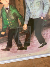 Load image into Gallery viewer, Vintage original socialism poster, picture, out an dark, Eastern European, collectible piece “Fear”