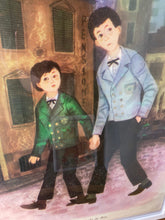 Load image into Gallery viewer, Vintage original socialism poster, picture, out an dark, Eastern European, collectible piece “Fear”