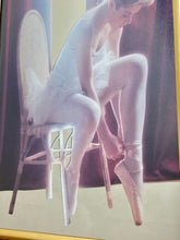 Load image into Gallery viewer, Stunning vintage art nouveau, ballerina ballet, decorative mirror, wall art, collectibles piece, Christmas gift