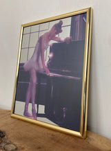 Load image into Gallery viewer, Wonderful vintage art nouveau, ballerina, ballet decorative mirror, collectibles piece, dancing picture, romantic gift, interior design