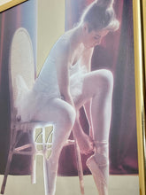 Load image into Gallery viewer, Stunning vintage art nouveau, ballerina ballet, decorative mirror, wall art, collectibles piece, Christmas gift