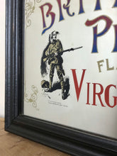Load image into Gallery viewer, Antique British pluck, flaked Virginia tobacco, cigarettes advertising, war mirror, collectibles piece
