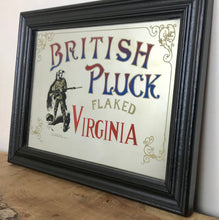Load image into Gallery viewer, Antique British pluck, flaked Virginia tobacco, cigarettes advertising, war mirror, collectibles piece