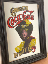 Load image into Gallery viewer, Vintage Coca Cola Mirror Soft Drink Advertising Collectibles Americana