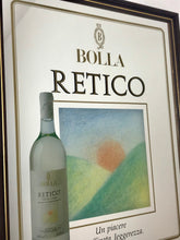 Load image into Gallery viewer, Vintage Bolla Retico Italian wine mirror wall art advertising collectibles piece