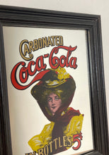 Load image into Gallery viewer, Vintage Coca Cola Mirror Soft Drink Advertising Collectibles Americana