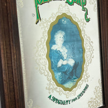 Load image into Gallery viewer, An Appealing Vintage mid-century Pears Soap Advertising mirror featuring an antique child in an oval frame with a Victorian intricate border and stand-out fonts with a green hint.