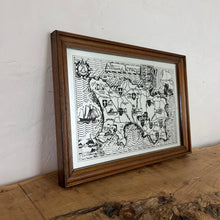 Load image into Gallery viewer, The Bailiwick of Jersey historic vintage maps, vintage mirror, Great Britain picture, collectable wall art