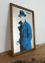 Load image into Gallery viewer, Vintage Humphrey Bogart movie mirror, sirocco, film and tv Hollywood advertising, wall art picture, Americana collectable