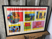 Load image into Gallery viewer, Vintage Original Communism Firefighter Poster