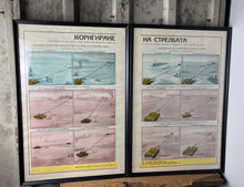Load image into Gallery viewer, Vintage Original Military Poster Tanks Picture