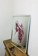 Load image into Gallery viewer, Lovely vintage art nouveau elegant lady mirror