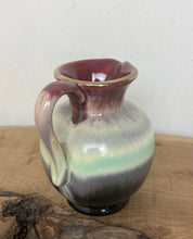 Load image into Gallery viewer, Wonderful vintage mini West Germany drip glaze hooped jug