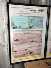 Load image into Gallery viewer, Vintage Original Military Poster Tanks Picture