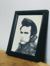 Load image into Gallery viewer, Vintage James Dean famous movie actor mirror