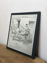 Load image into Gallery viewer, Vintage Punch magazine London humorous advertising mirror