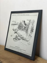 Load image into Gallery viewer, Vintage punch London magazine mirror plaque humorous advertising collectible