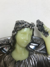 Load image into Gallery viewer, Vintage art nouveau lady collectibles and decorative mirror