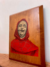 Load image into Gallery viewer, Lovely mid century vintage merry monk wall plaque