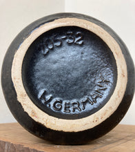 Load image into Gallery viewer, Vintage West Germany fat lava pottery, Scheurich Ceramics, 205-32 tall mottled design