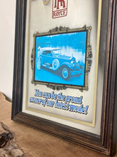 Load image into Gallery viewer, Great vintage Rolls Royce car advertising mirror