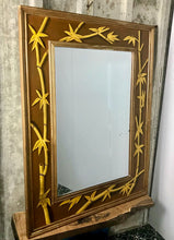 Load image into Gallery viewer, Antique Bamboo Frame Mirror