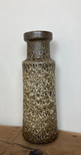 Load image into Gallery viewer, Vintage West Germany fat lava pottery, Scheurich Ceramics, 205-32 tall mottled design