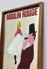 Load image into Gallery viewer, Stunning Henri de Toulouse-Lautrec Moulin Rouge mirror French advertising