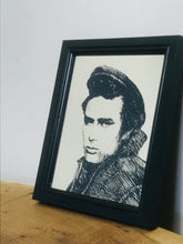 Load image into Gallery viewer, Vintage James Dean famous movie actor mirror