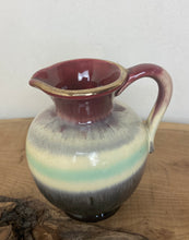 Load image into Gallery viewer, Wonderful vintage mini West Germany drip glaze hooped jug