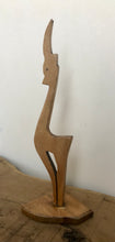 Load image into Gallery viewer, Vintage Mid Century Folk Art Antelope Sculpture 1950s