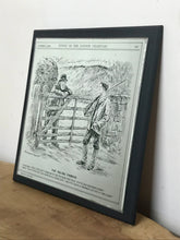 Load image into Gallery viewer, Vintage Punch magazine London humorous mirror plaque