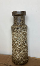 Load image into Gallery viewer, Vintage West Germany fat lava pottery, Scheurich Ceramics, 205-32 tall mottled design