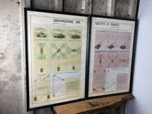 Load image into Gallery viewer, Vintage Original Military Poster Tanks Picture