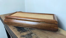 Load image into Gallery viewer, Stylish vintage oak jewellery box luxurious finish