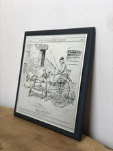 Load image into Gallery viewer, Vintage Punch magazine London humorous advertising mirror