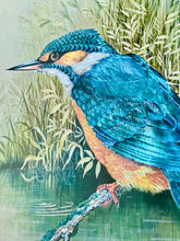 Load image into Gallery viewer, Kingfisher Vivid Foil Art