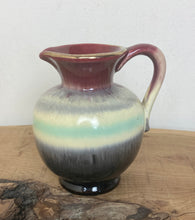 Load image into Gallery viewer, Wonderful vintage mini West Germany drip glaze hooped jug