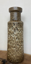 Load image into Gallery viewer, Vintage West Germany fat lava pottery, Scheurich Ceramics, 205-32 tall mottled design