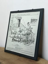 Load image into Gallery viewer, Vintage Punch magazine London humorous mirror plaque collectible Edwardian advertising piece