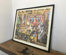 Load image into Gallery viewer, Vintage fairytale poster jack seek his fortune, Macmillan advertising piece