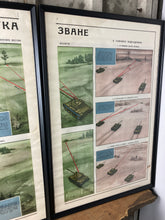 Load image into Gallery viewer, Vintage Original Military Tank Poster Communism Picture