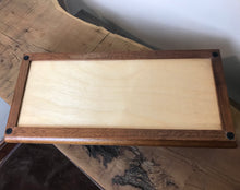 Load image into Gallery viewer, Stylish vintage oak jewellery box luxurious finish
