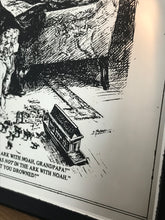 Load image into Gallery viewer, Wonderful vintage punch Edwardian magazine comic book mirror