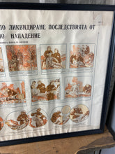 Load image into Gallery viewer, Vintage Original Military Poster Hospital Ambulance Picture