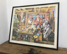 Load image into Gallery viewer, Vintage fairytale poster jack seek his fortune, Macmillan advertising piece